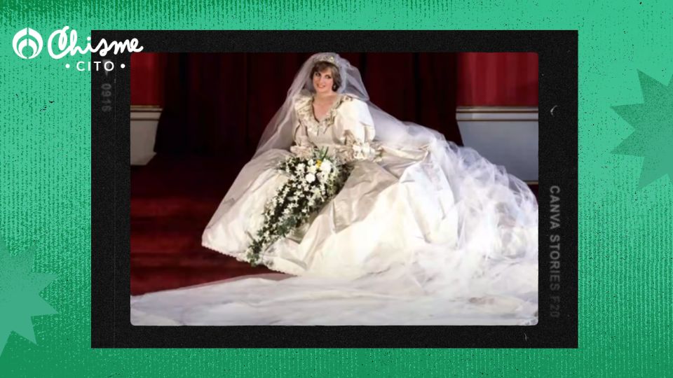 Lady Di tuvo una gran boda.