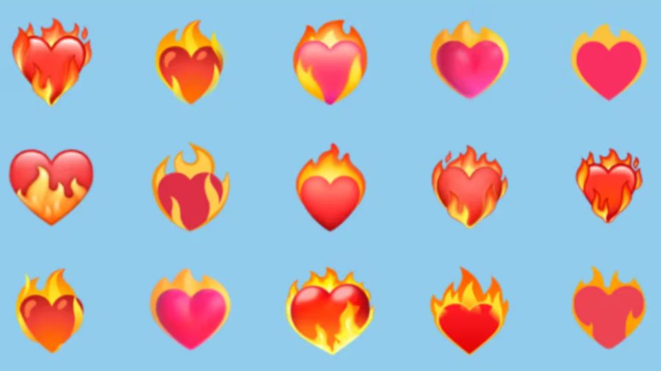 El emoji corazón tiene un doble significado.