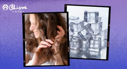 El sencillo truco para reparar puntas abiertas y eliminar el frizz del cabello con hielo