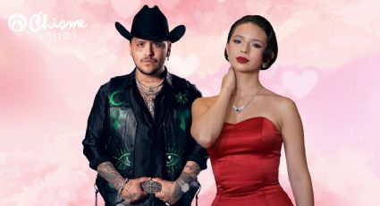 ¿Amor? El mensaje encriptado de Christian Nodal que agita los rumores de romance con Ángela Aguilar