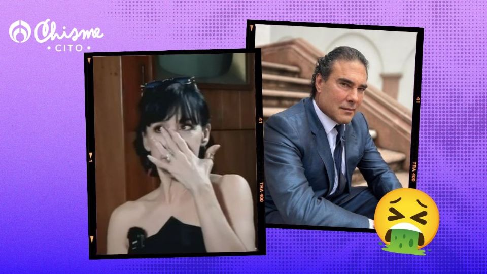 La actriz confesó que no podía hacer escenas de amor con Yáñez por cómo huele