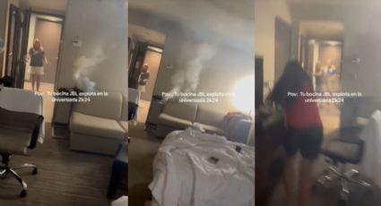 (VIDEO) Grupo de amigas al borde de la muerte por la explosión de una bocina en su habitación