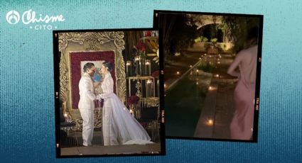 Christian Nodal y Ángela Aguilar se casaron en la hacienda…¡donde estuvo Belinda! (FOTOS)