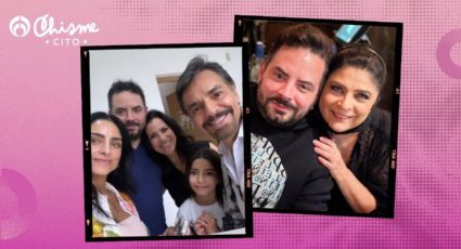 ¡Finalmente! Eugenio Derbez y Victoria Ruffo posan JUNTOS para FOTO tras años de pelea