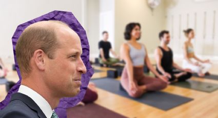 ¿Alguna vez lo imaginaste? Así luce el príncipe William haciendo Yoga