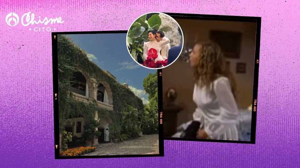 Ángela Aguilar y Christian Nodal sellaron su amor en esta lujosa hacienda ubicada en Morelos.