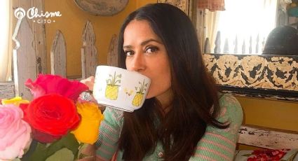 La infusión que toma Salma Hayek por las mañana para quemar grasas en el abdomen