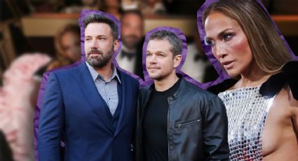 La inesperada foto de JLo: tomada de la mano con el mejor amigo de Ben Affleck... ¡Matt Damon!