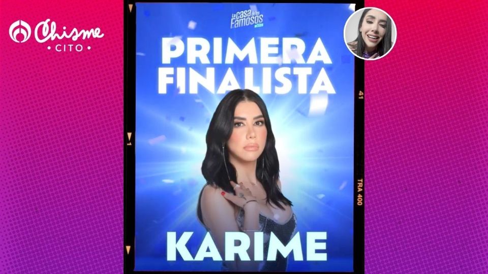 Así reaccionó la influencer tras su triunfo en la prueba.