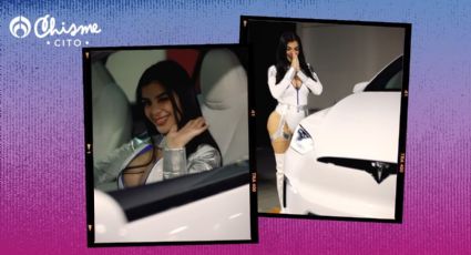 Karely Ruiz presume su nuevo auto: se trata uno de los más caros y lujosos Tesla en México