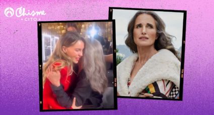 Andie MacDowell sienta en sus piernas a Belinda y la consuela tras caída: "De eso se trata" (VIDEO)