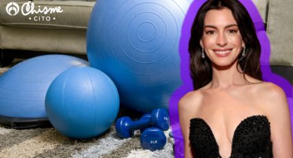 La rutina de Anne Hathaway para mantener su abdomen plano