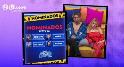 Así van los votos para la séptima eliminación de La Casa de los Famosos; ¿se va Ricardo o Briggitte?