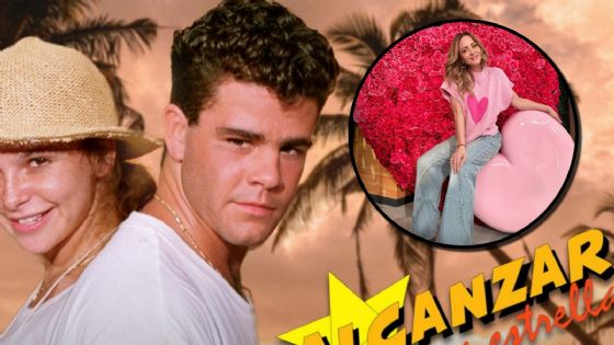 Así lucía Andrea Legarreta a los 19 años en 'Alcanzar una estrella' con Héctor Suárez Gomís