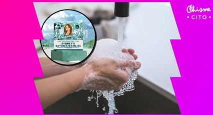 Actriz vende JABONES elaborados con el agua usada de su baño y estallan las redes: "Qué es esto"