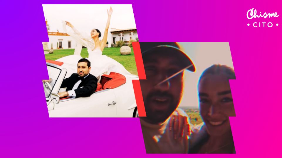 La pareja emprendió un viaje de ensueño para celebrar su matrimonio.