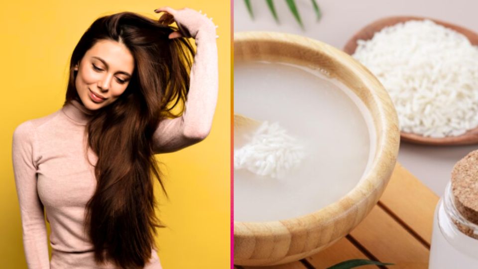 Estas mascarillas con agua de arroz te ayudarán a tener el cabello más brillante y sedoso.