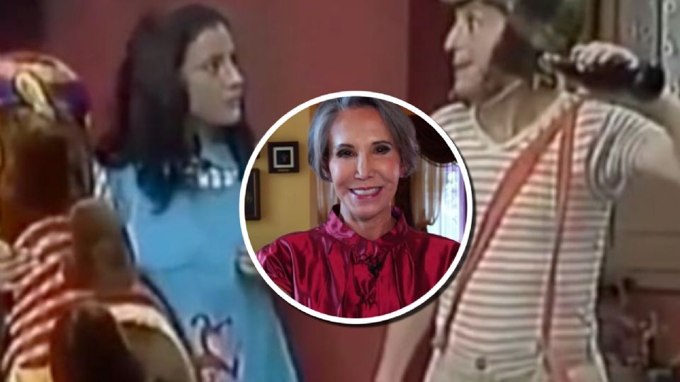 La actriz tuvo una breve aparición con 'El Chavo', pero eso fue suficiente para que se enterara del carácter de Florinda Meza.