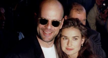 Así lucían Demi Moore y Bruce Willis el día de su boda