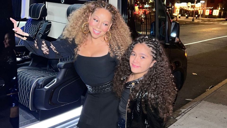 La pequeña heredó los rulos de su madre. Foto: Twitter @mariahcarey