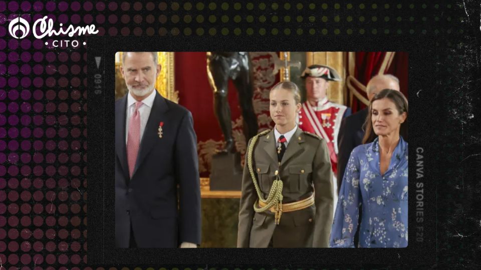 La princesa Leonor fue la protagonista de la Fiesta Nacional.