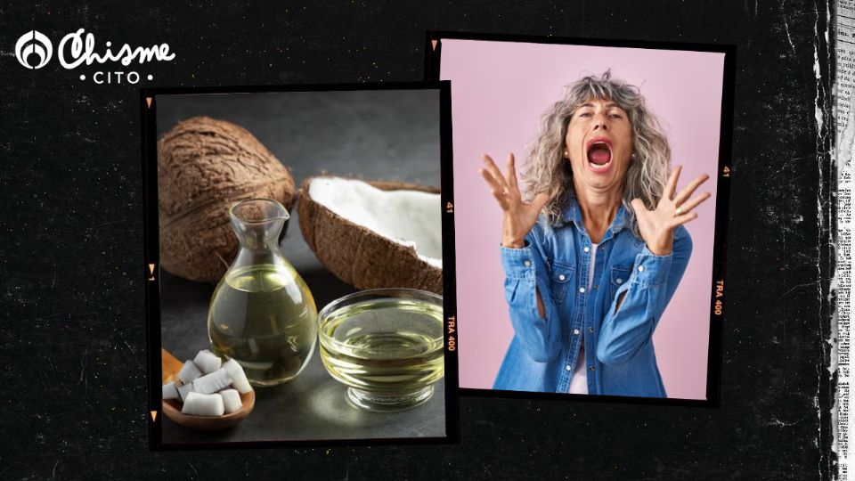 Dile adiós a las canas de tu cabello con aceite de coco y cafe molido.