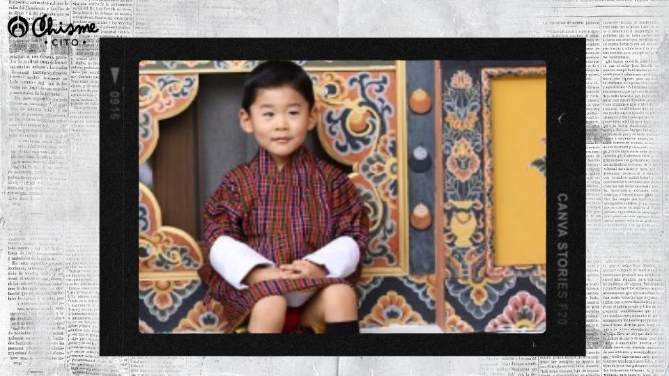 Jigme Namgyel Wangchuck tiene 7 años.