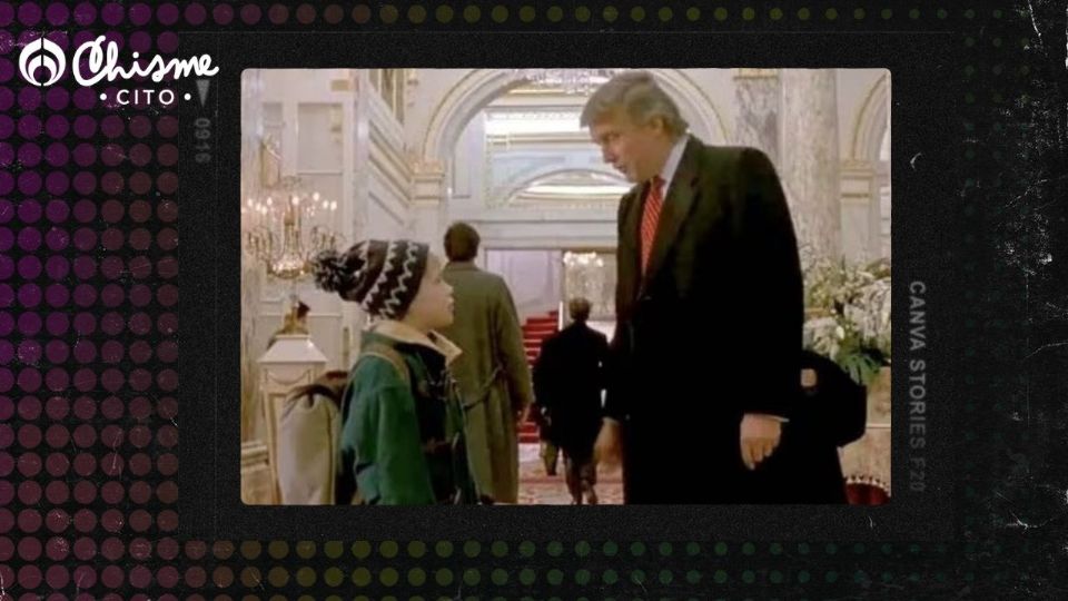 Años atrás Donald Trump actuó en una olvidada película navideña.