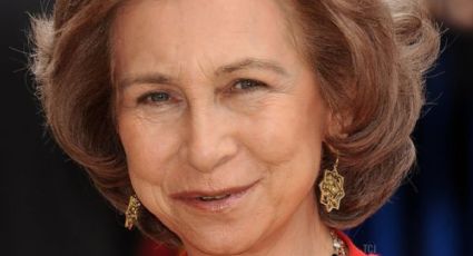 Así fue la visita de la reina Sofía al Cristo Medinaceli