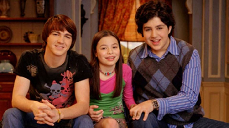 Drake, Josh y Megan, los tres hermanos de 'Drake y Josh'.