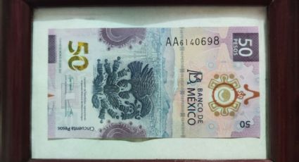 Pagan más de 4 millones por este billete de 50 pesos