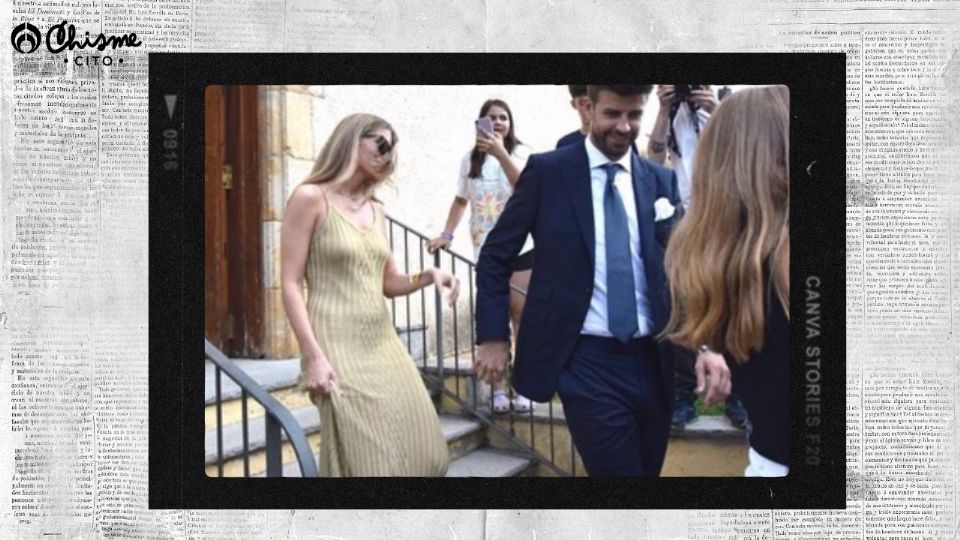 Clara Chía fue criticada por su look en la boda del hermano de Piqué.