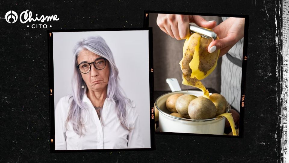 Las canas del cabello, el símbolo del envejecimiento, pueden desaparecer con cáscara de papas.