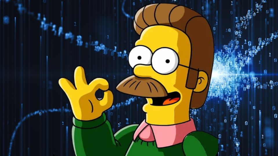 Así se vería Ned Flanders en la vida real