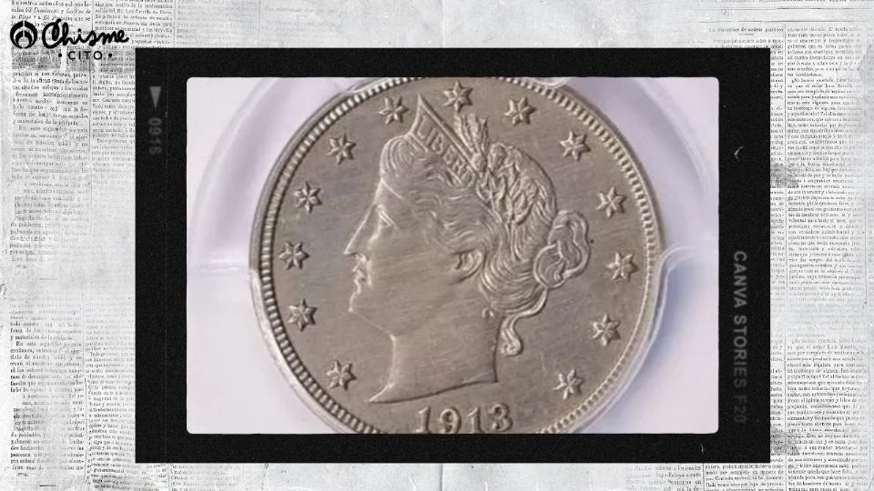 Esta moneda de 5 centavos vale 4 millones de dólares.