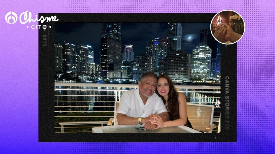Juan Osorio se comprometió hace unos días con su novia.