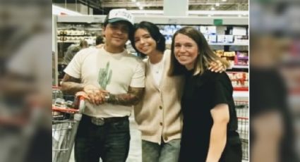 Ángela Aguilar y Christian Nodal ignoran el “hate” y son captados haciendo compras en el super (FOTO)