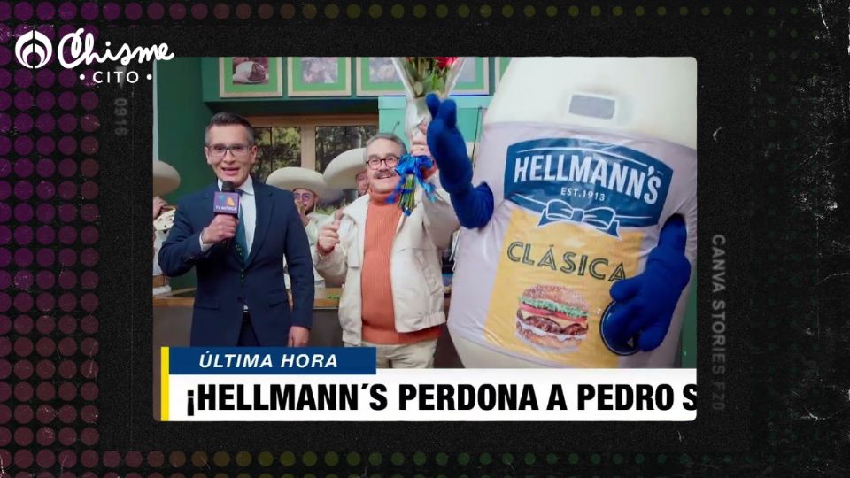 El conductor repite comercial con mayonesa Hellmann's