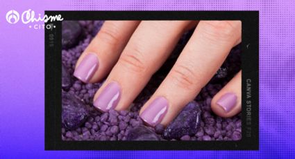 Manicure morada, la tendencia en uñas que borrará las arrugas de tus manos