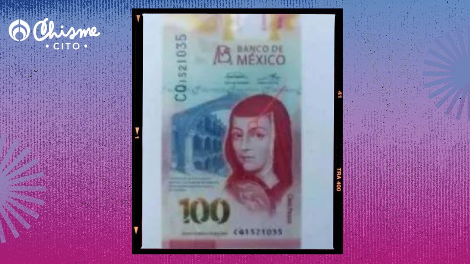 Así luce el billete de 100 pesos que vale un millón.