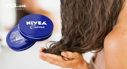 ¡No solo es buena para la piel! Descubre los beneficios de la Nivea azul como mascarilla capilar