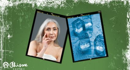 La técnica con hielo para cubrir canas y hacer crecer el cabello