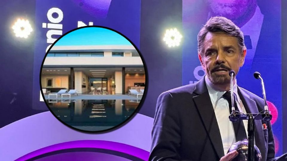 Eugenio Derbez no escatimó en gastos cuando se mudó a Estados Unidos.