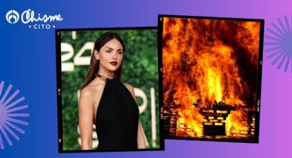 Incendios en California: Eiza González comparte angustiante momento en que huyó de su casa (VIDEOS)