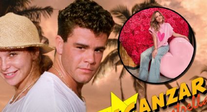 Así lucía Andrea Legarreta a los 19 años en 'Alcanzar una estrella' con Héctor Suárez Gomís