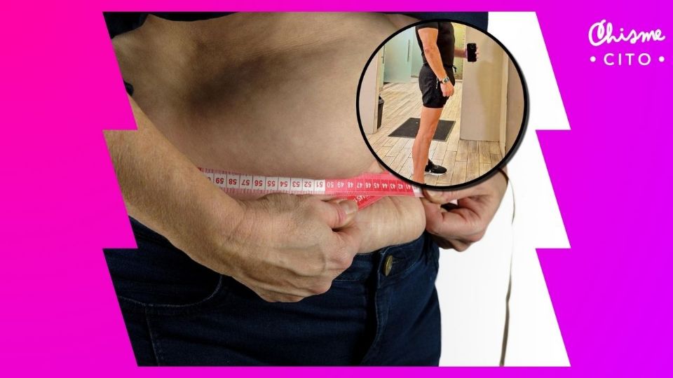 La celebridad compartió sus resultados para animar a otras personas a hacer cambios en su estilo de vida.