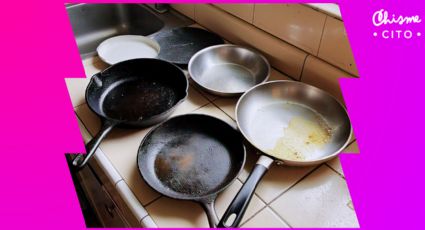 ¡No batalles más! Así de sencillo puedes eliminar la grasa de tus sartenes como un experto