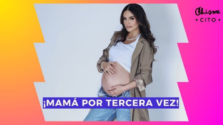(FOTOS) Ximena Navarrete presume a su tercer bebé y lo recibe con emotivo post: 'Te amamos'