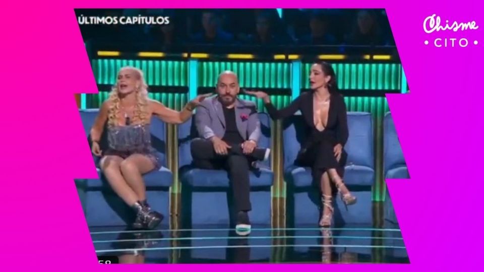 Lupillo Rivera no pudo contener la risa al ser testigo de la pelea entre Niurka y Mane.