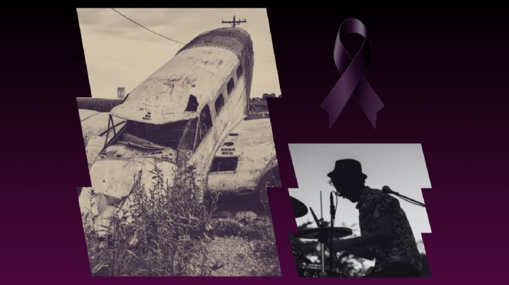 Mueren famoso baterista de 39 años y productor musical en trágico accidente aéreo: su última FOTO